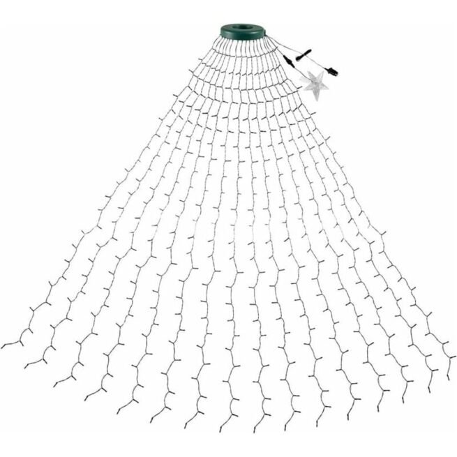 Luzes Led para Árvore de Natal com 10 Modos RNEMITERY