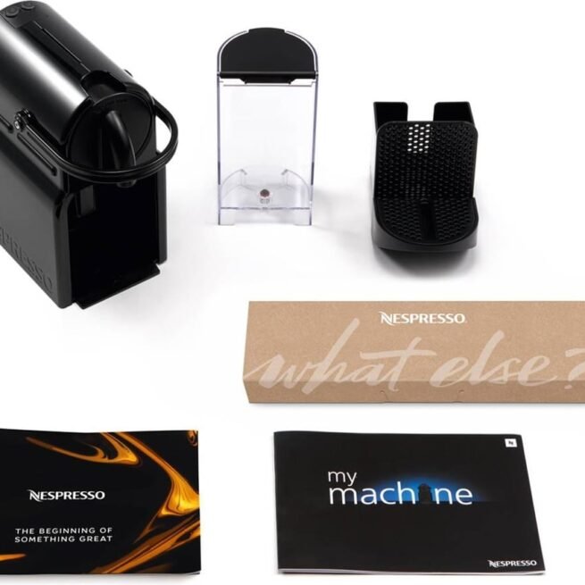 Máquina de Café DELONGHI Nespresso Inissia EN80.B Preto