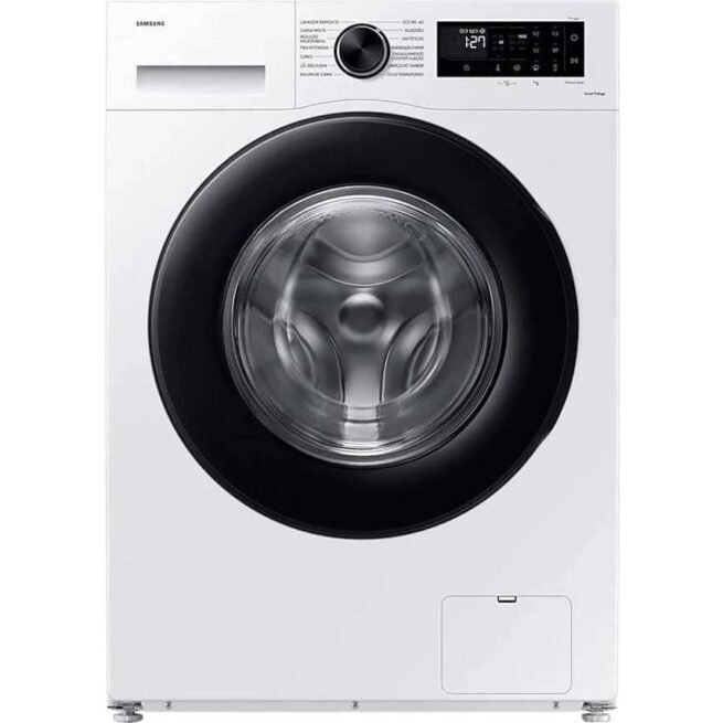 Máquina de Lavar SAMSUNG WW90CGC04DAEEP (9 Kg - 1400 rpm - Branco)