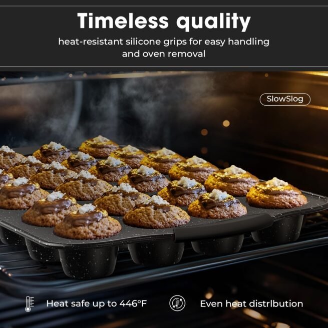Conjunto de 11 formas antiaderentes de assadeiras empilháveis
