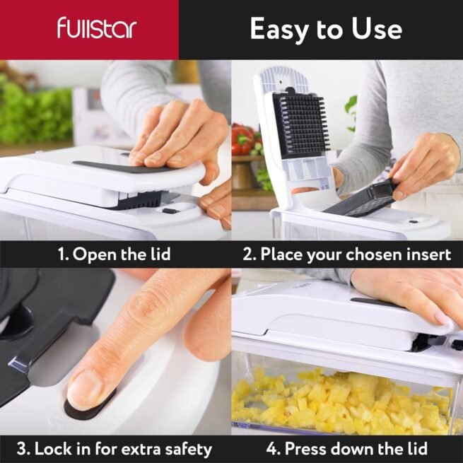 Fullstar Cortador de vegetais e alimentos