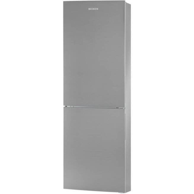 Frigorífico Combinado BECKEN Boostcooling BC4322 IX (No Frost - 185 cm - 323 L - Inox)