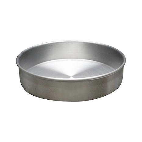 Thunder Group ALCP1402 Layer Cake Pan, 14" Diâmetro x 2"H, Redondo, Alumínio, Pack de 6